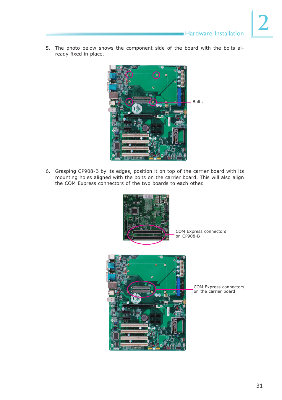 DFI CP908-B User Manual | Page 31 / 104