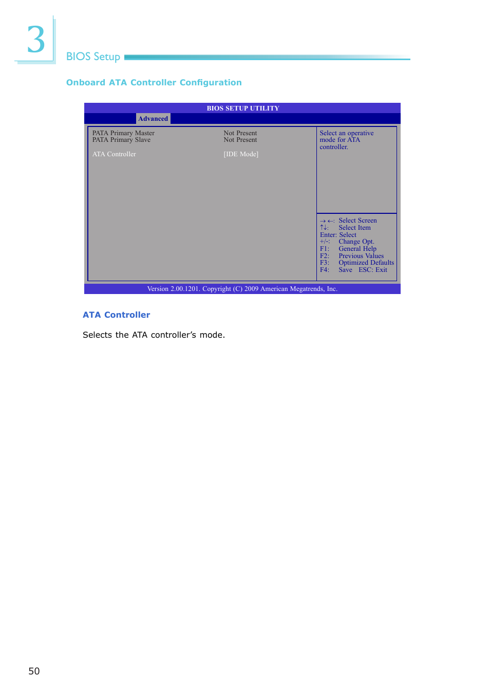 Bios setup | DFI CP908-B User Manual | Page 50 / 104