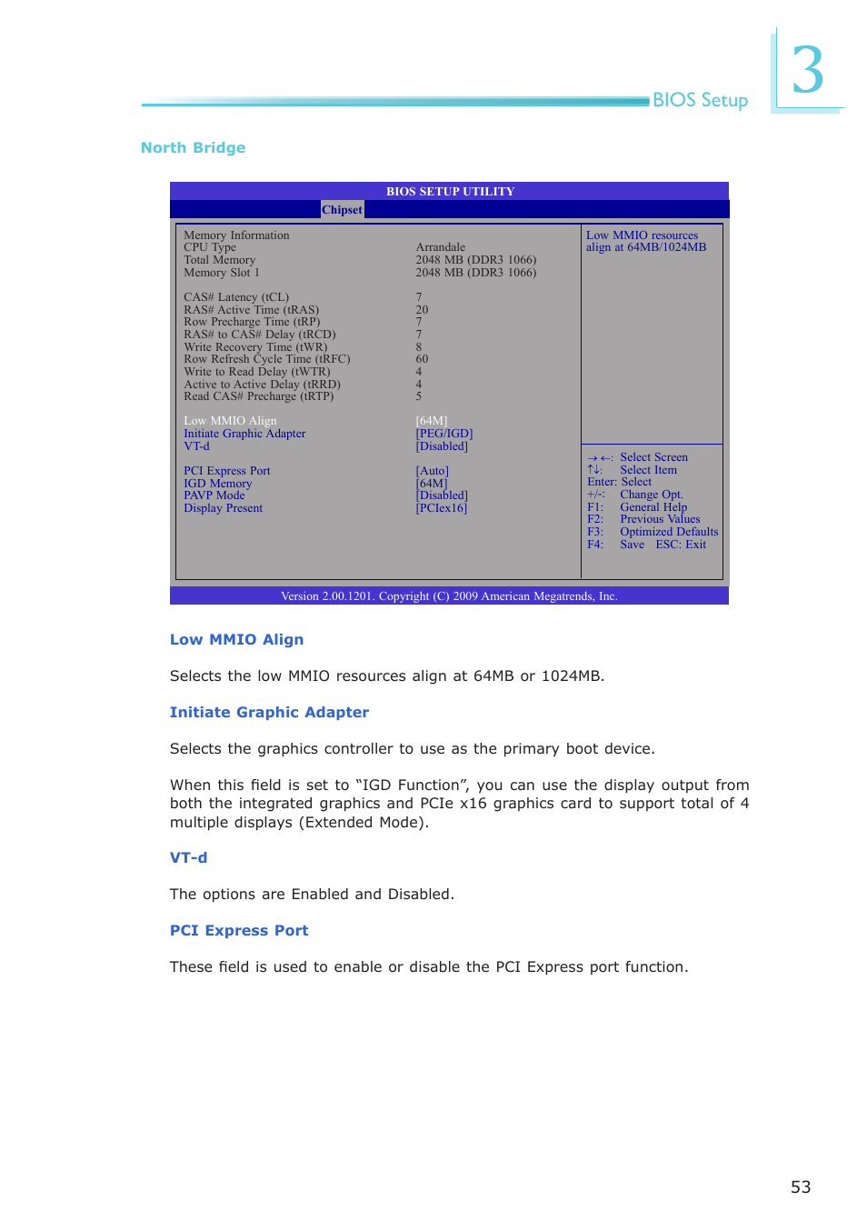 Bios setup | DFI CP908-B User Manual | Page 53 / 104