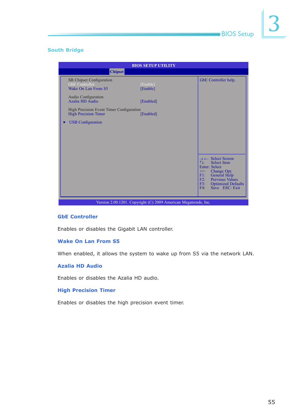 Bios setup | DFI CP908-B User Manual | Page 55 / 104