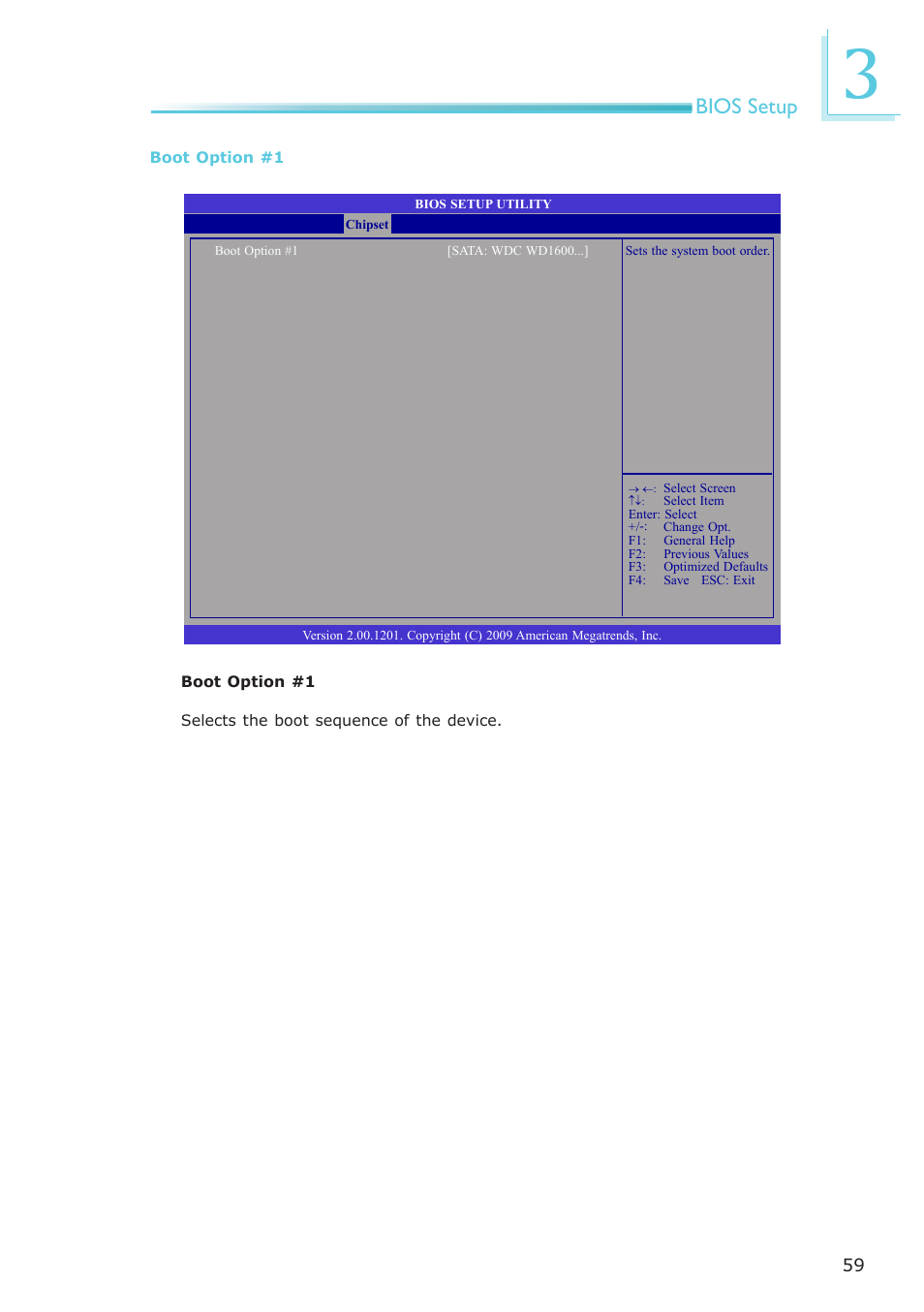 Bios setup | DFI CP908-B User Manual | Page 59 / 104