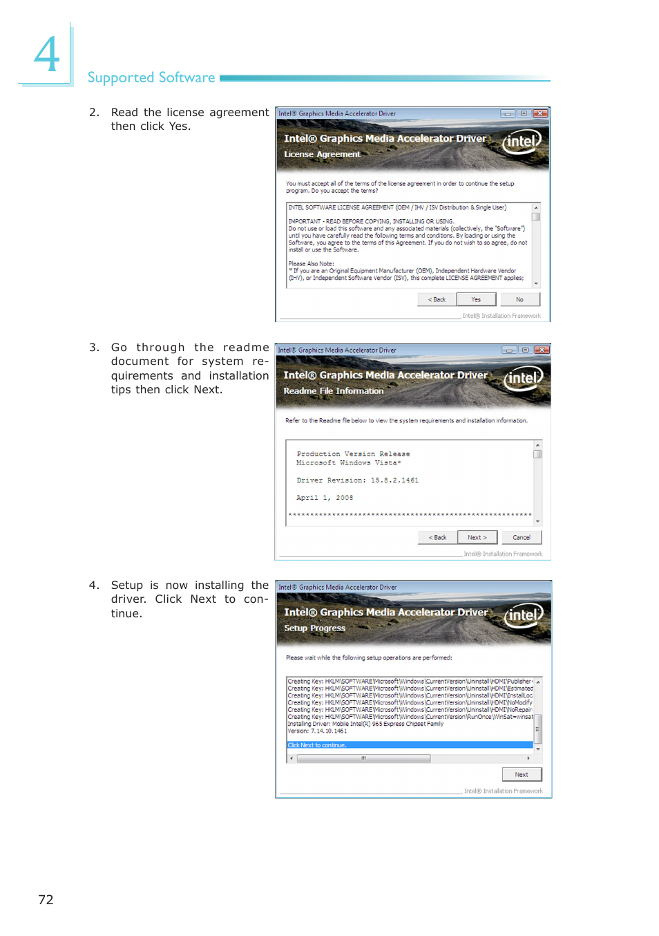 DFI CP908-B User Manual | Page 72 / 104