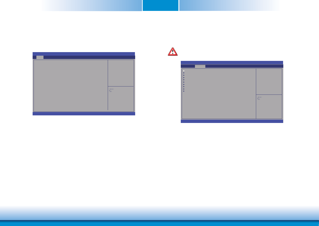 Ami bios setup utility, Chapter 4 main, Ami bios setup utility advanced | DFI CR908-B User Manual | Page 30 / 68