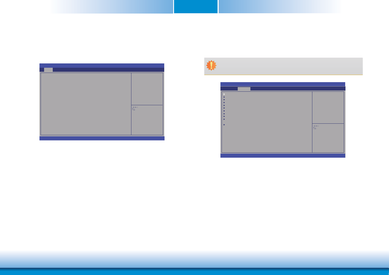 Ami bios setup utility, Chapter 4 main, Ami bios setup utility advanced | DFI KB968 User Manual | Page 34 / 68