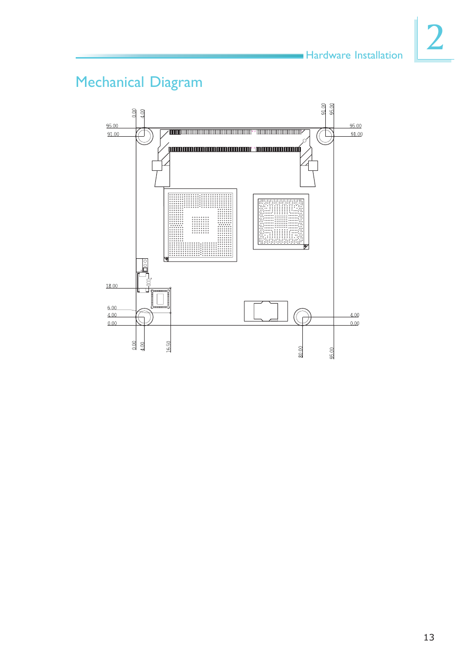 Mechanical diagram | DFI LR905-B18D User Manual | Page 13 / 93