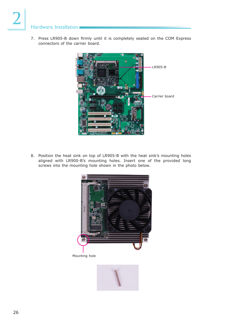 DFI LR905-B18D User Manual | Page 26 / 93