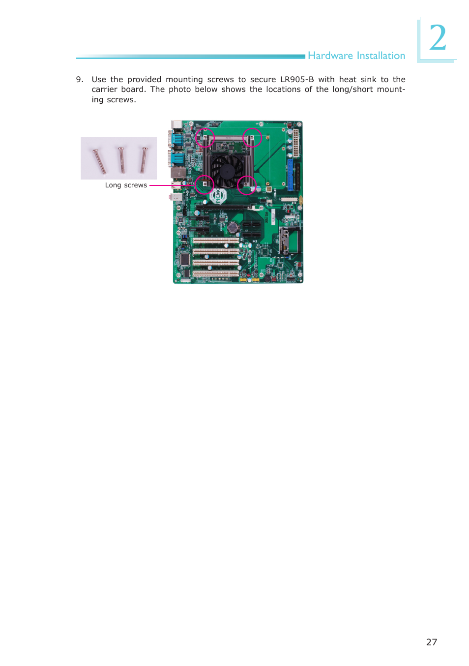 DFI LR905-B18D User Manual | Page 27 / 93