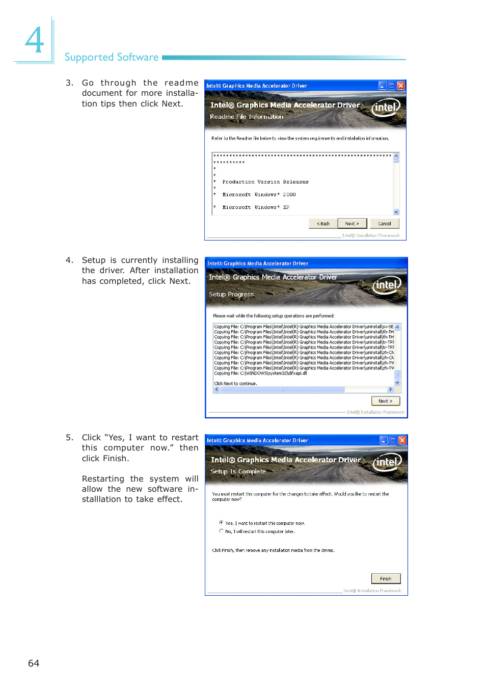 DFI ML905-B11C/B16C User Manual | Page 64 / 76