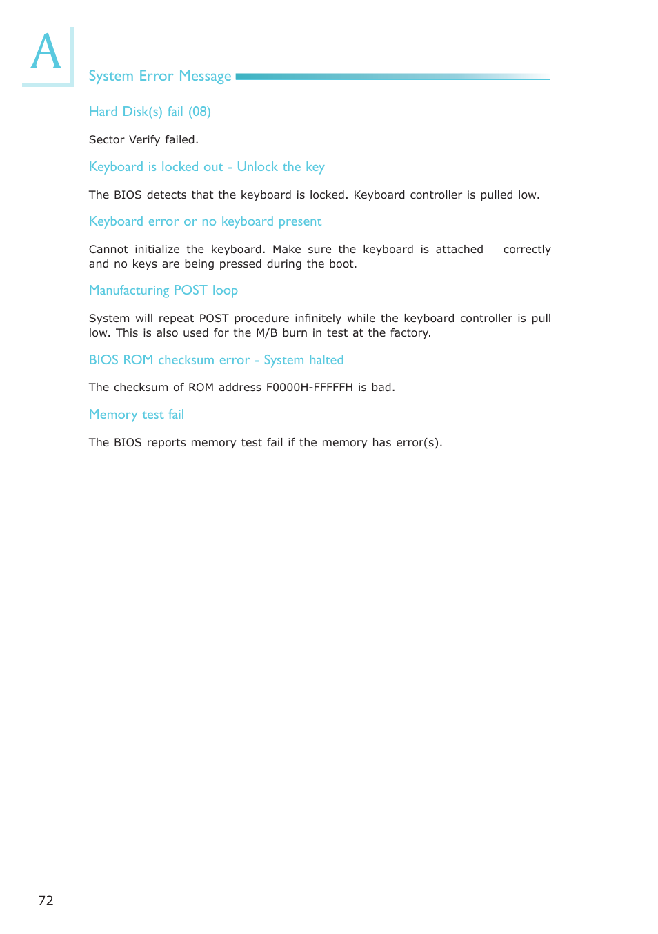 DFI ML905-B11C/B16C User Manual | Page 72 / 76