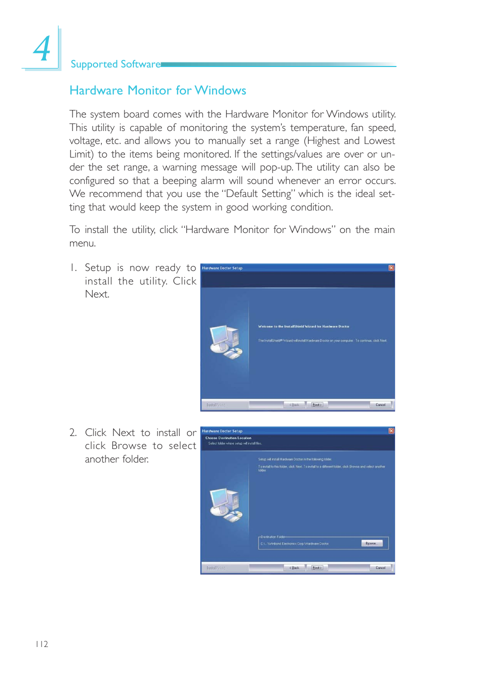 DFI NP905-B16C User Manual | Page 112 / 125