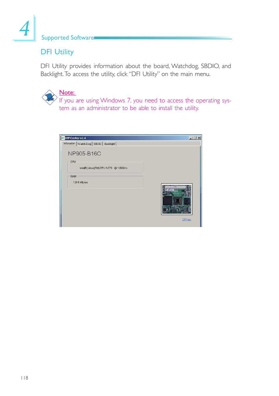 DFI NP905-B16C User Manual | Page 118 / 125