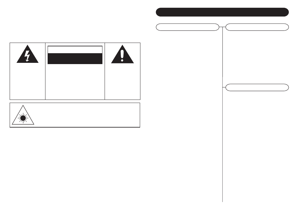 Warning, Caution, Connecting optional equipment | Specification | Crosley Radio Crosley Arlington Stack-O-Matic CR83 User Manual | Page 4 / 8