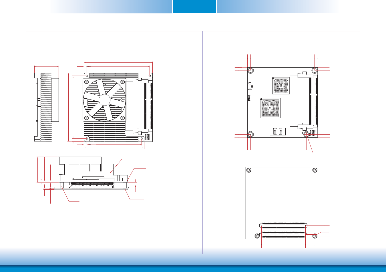 Mechanical diagram, Chapter 3 mechanical diagram | DFI OT905-B series User Manual | Page 11 / 61