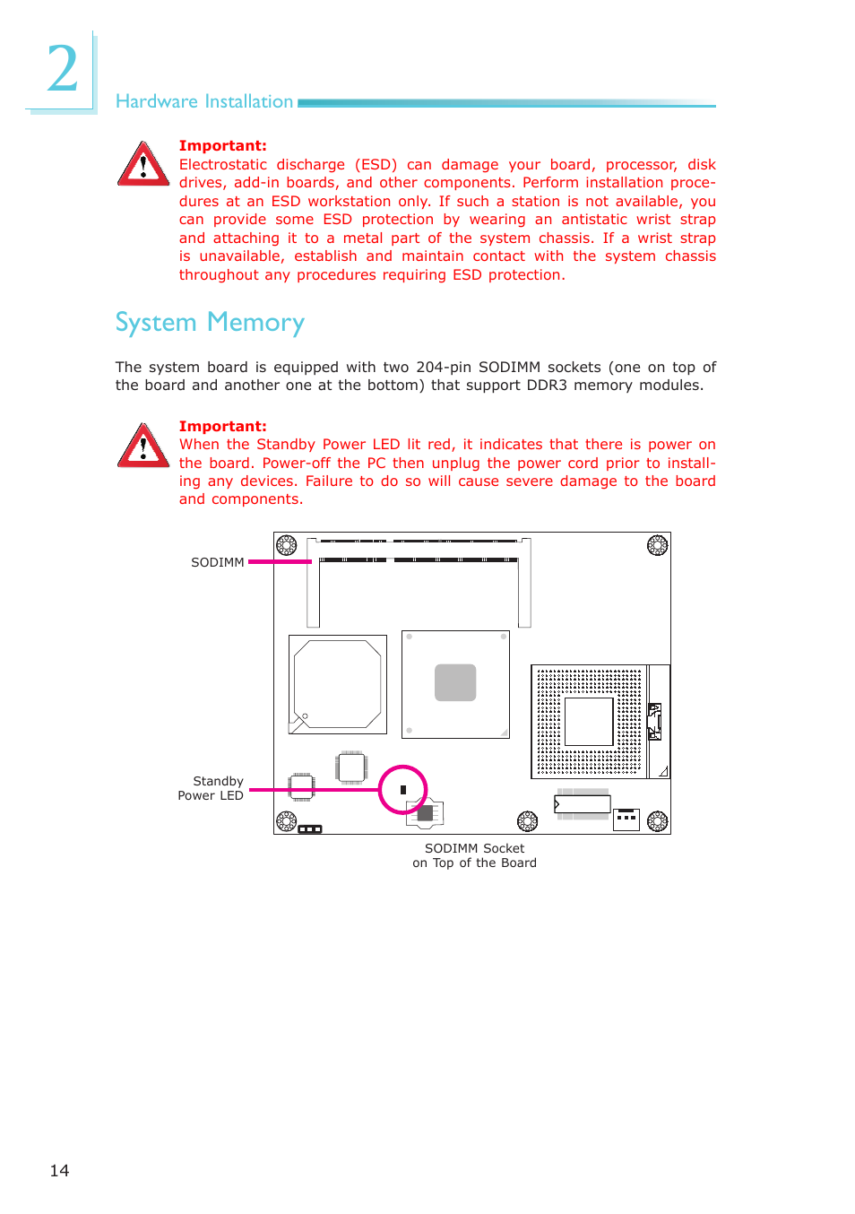 System memory | DFI CA900-B User Manual | Page 14 / 130