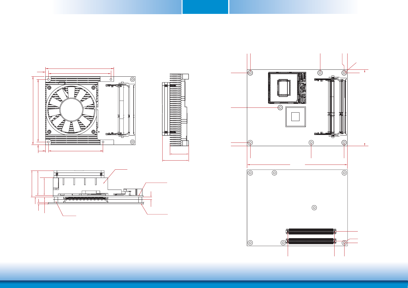 Mechanical diagram, Chapter 3 mechanical diagram | DFI CR901-B User Manual | Page 11 / 69