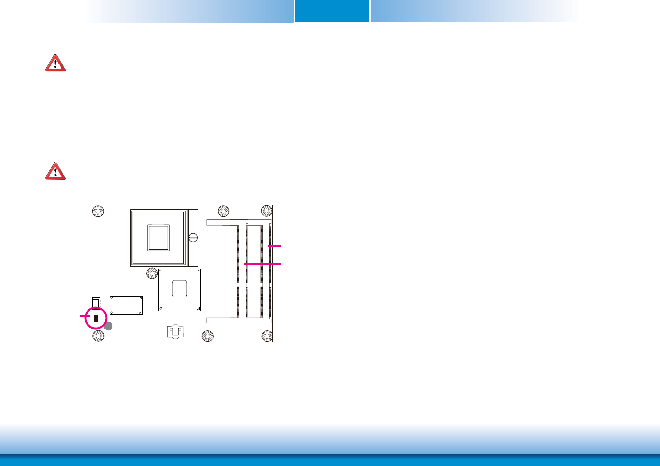 System memory, Chapter 3 | DFI CR901-B User Manual | Page 12 / 69