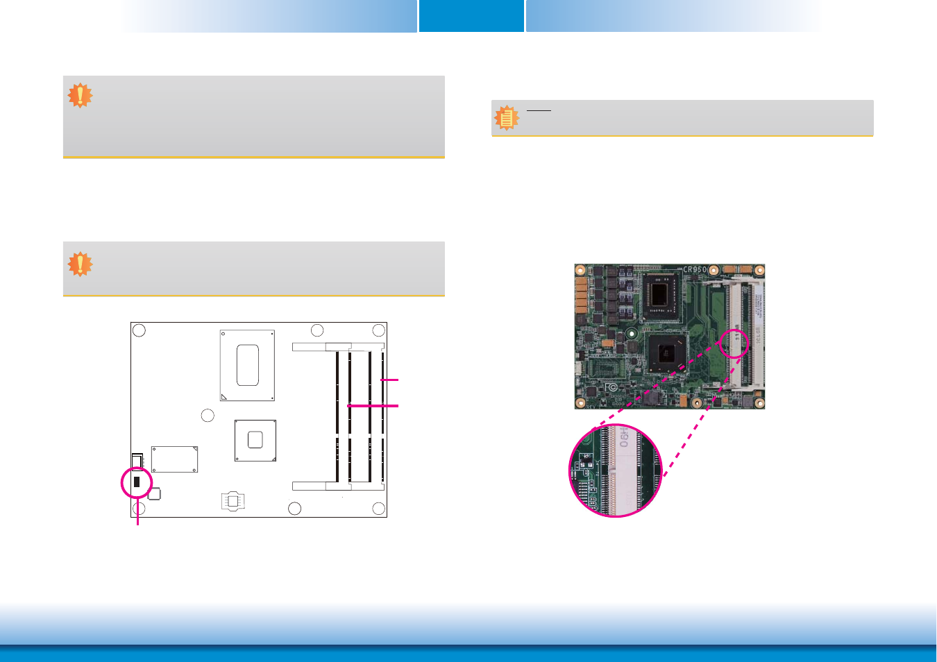 System memory | DFI CR960-HM76 User Manual | Page 14 / 81