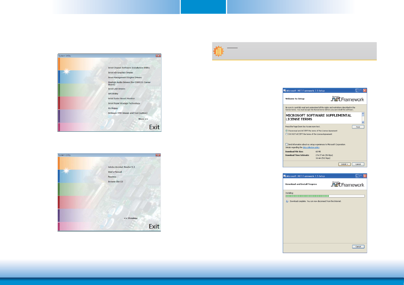 Chapter 5 | DFI CR960-HM76 User Manual | Page 55 / 81