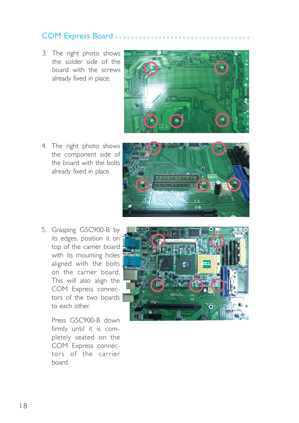 DFI G5C900-B User Manual | Page 18 / 118