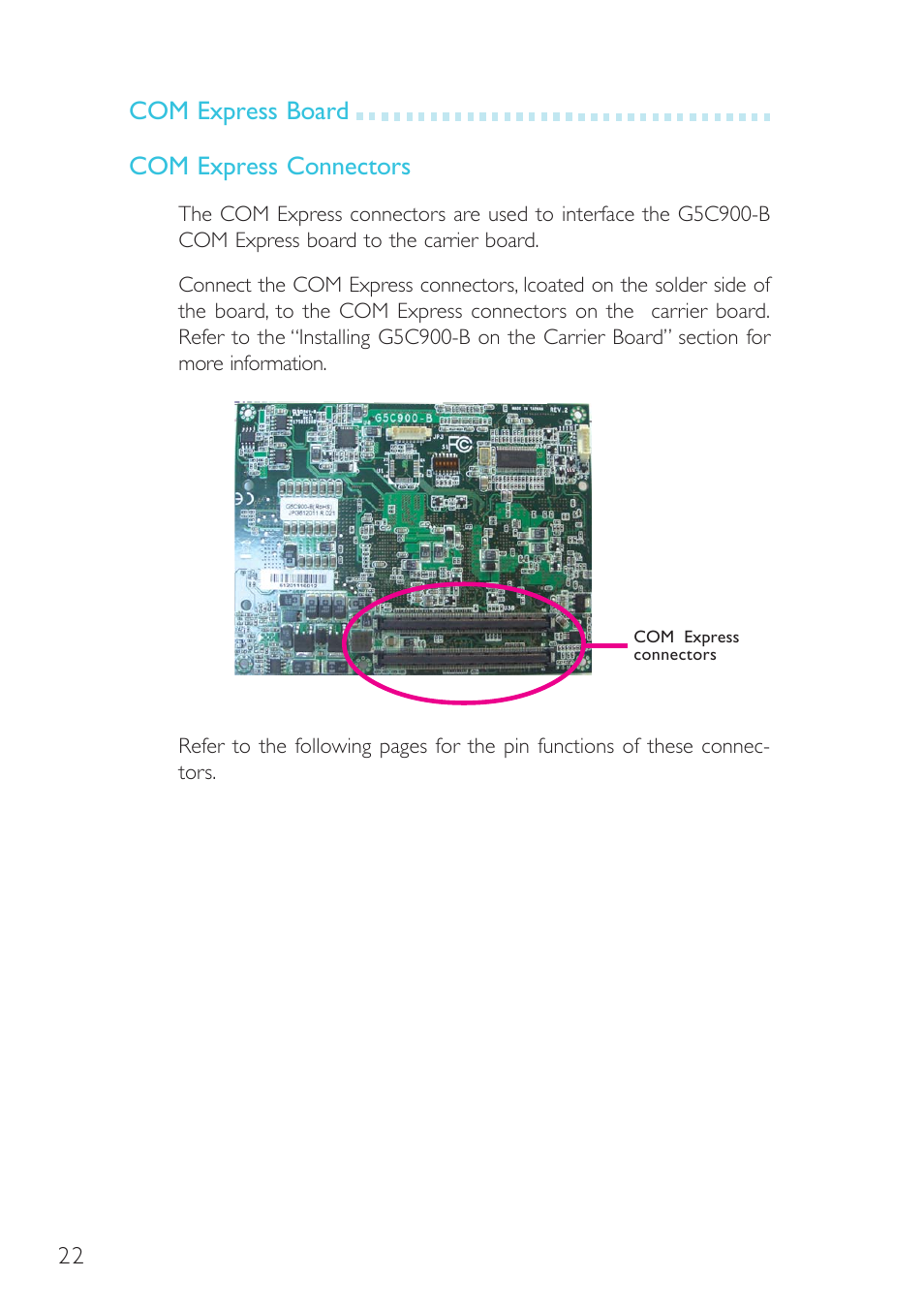 DFI G5C900-B User Manual | Page 22 / 118