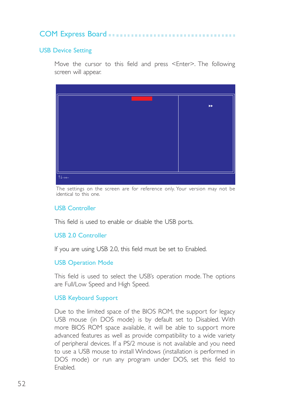 Com express board | DFI G5C900-B User Manual | Page 52 / 118