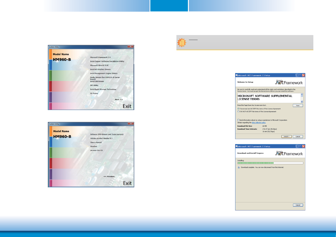 Chapter 5 | DFI HM960-HM86 User Manual | Page 55 / 101