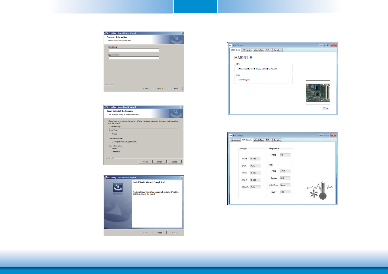 Chapter 5 | DFI HM961-HM86 User Manual | Page 65 / 95