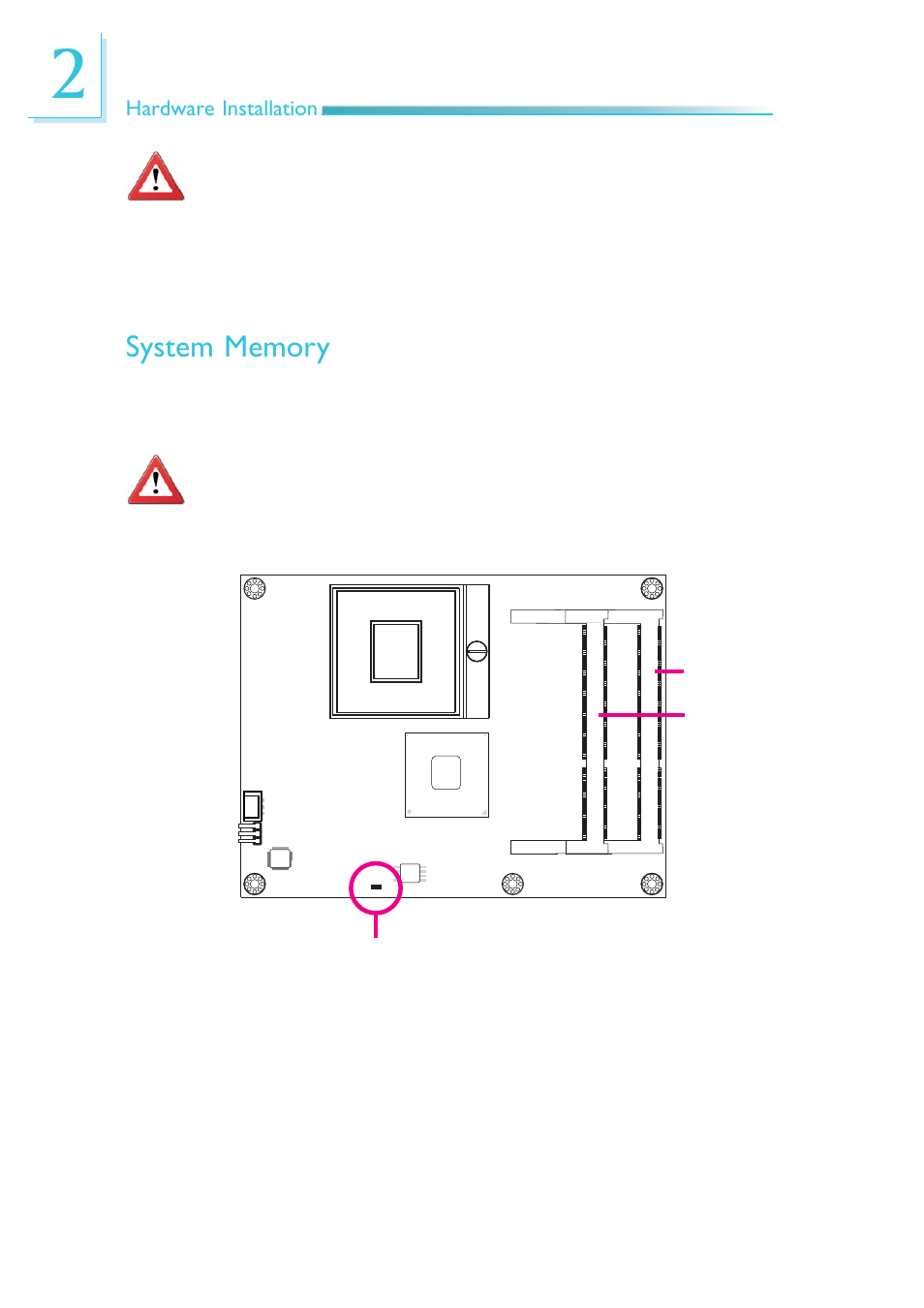 System memory | DFI HR900-B User Manual | Page 14 / 102
