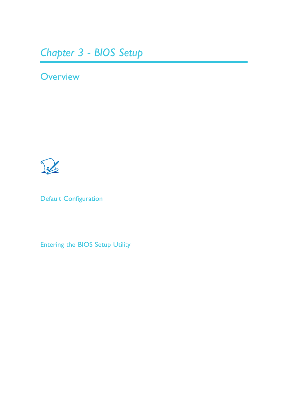 Chapter 3 - bios setup, Overview | DFI HR900-B User Manual | Page 36 / 102