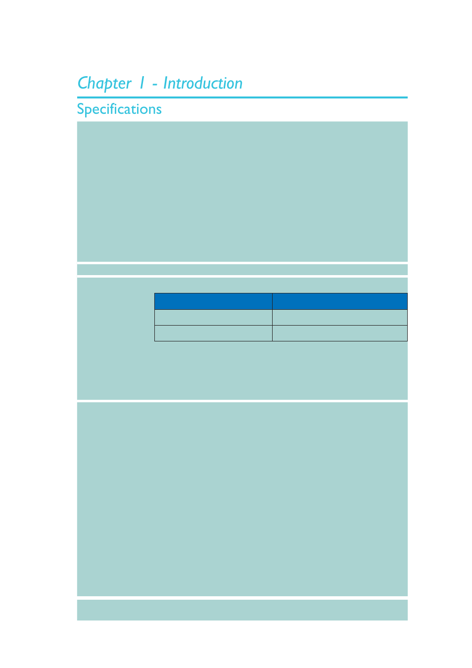 Chapter 1 - introduction, Specifications, Introduction | DFI HR900-B User Manual | Page 9 / 102