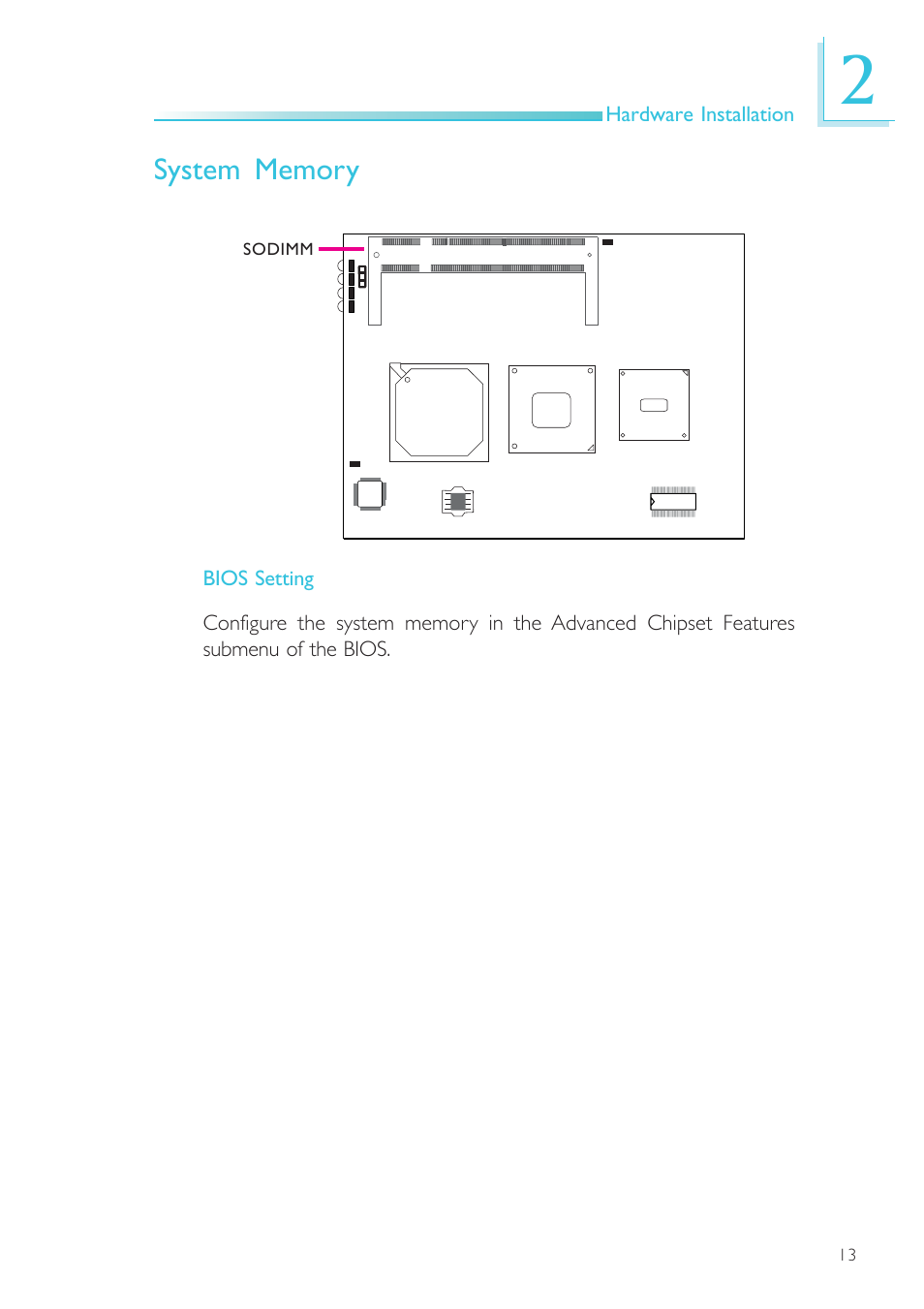 System memory | DFI NP900-B16C User Manual | Page 13 / 121