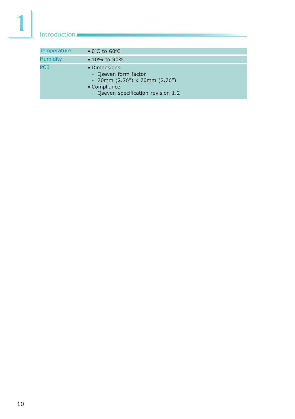 DFI QB700-B User Manual | Page 10 / 73