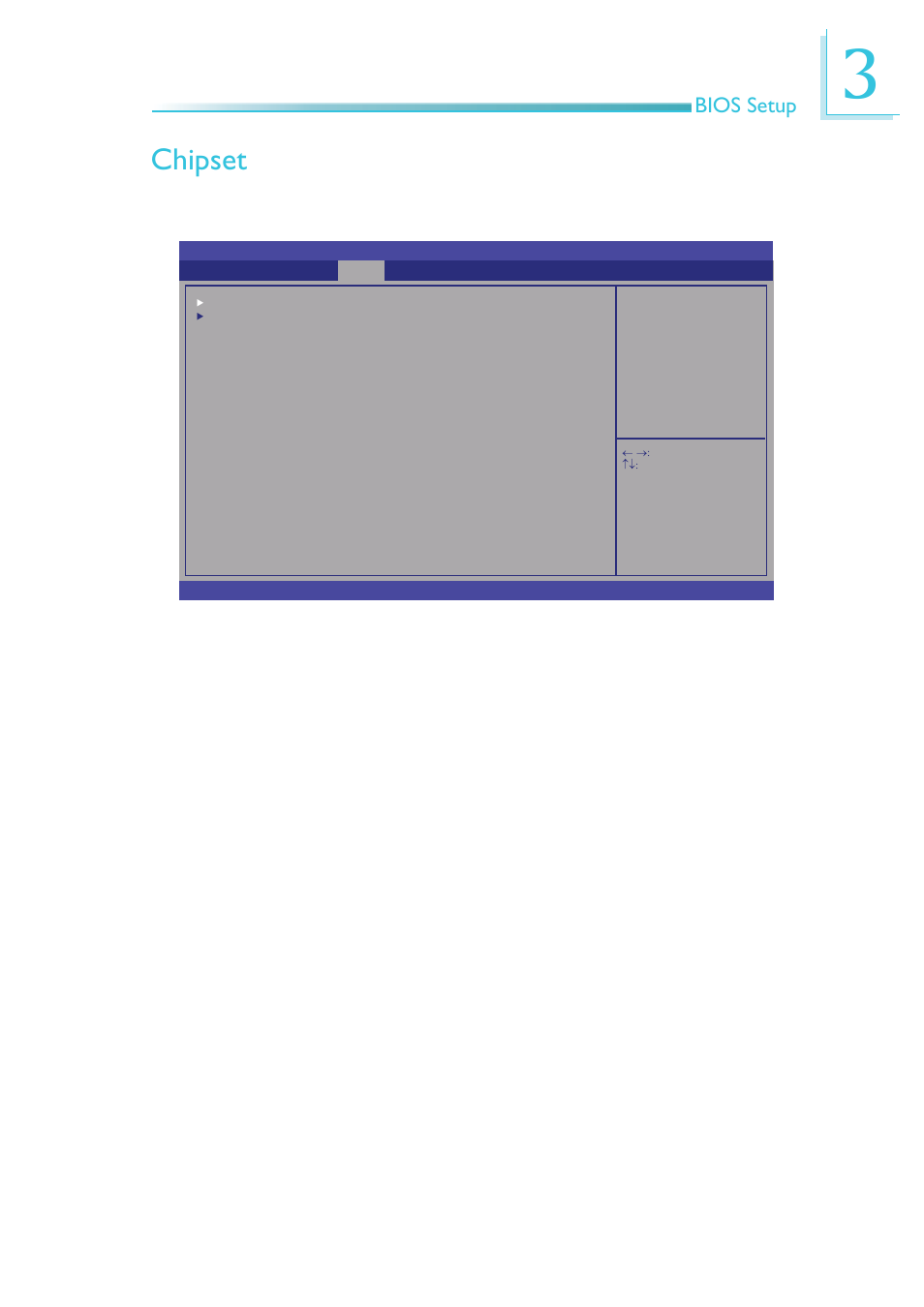 Chipset, Bios setup | DFI QB700-B User Manual | Page 33 / 73