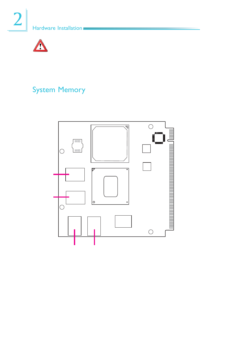 System memory | DFI QB701-B User Manual | Page 14 / 73