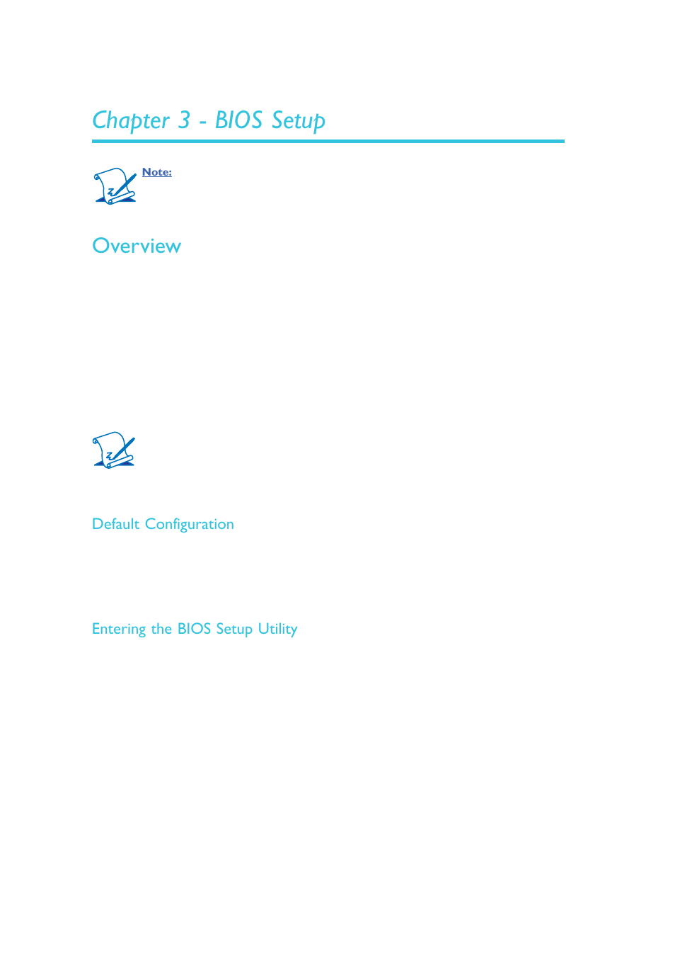 Chapter 3 - bios setup, Overview | DFI QB701-B User Manual | Page 22 / 73