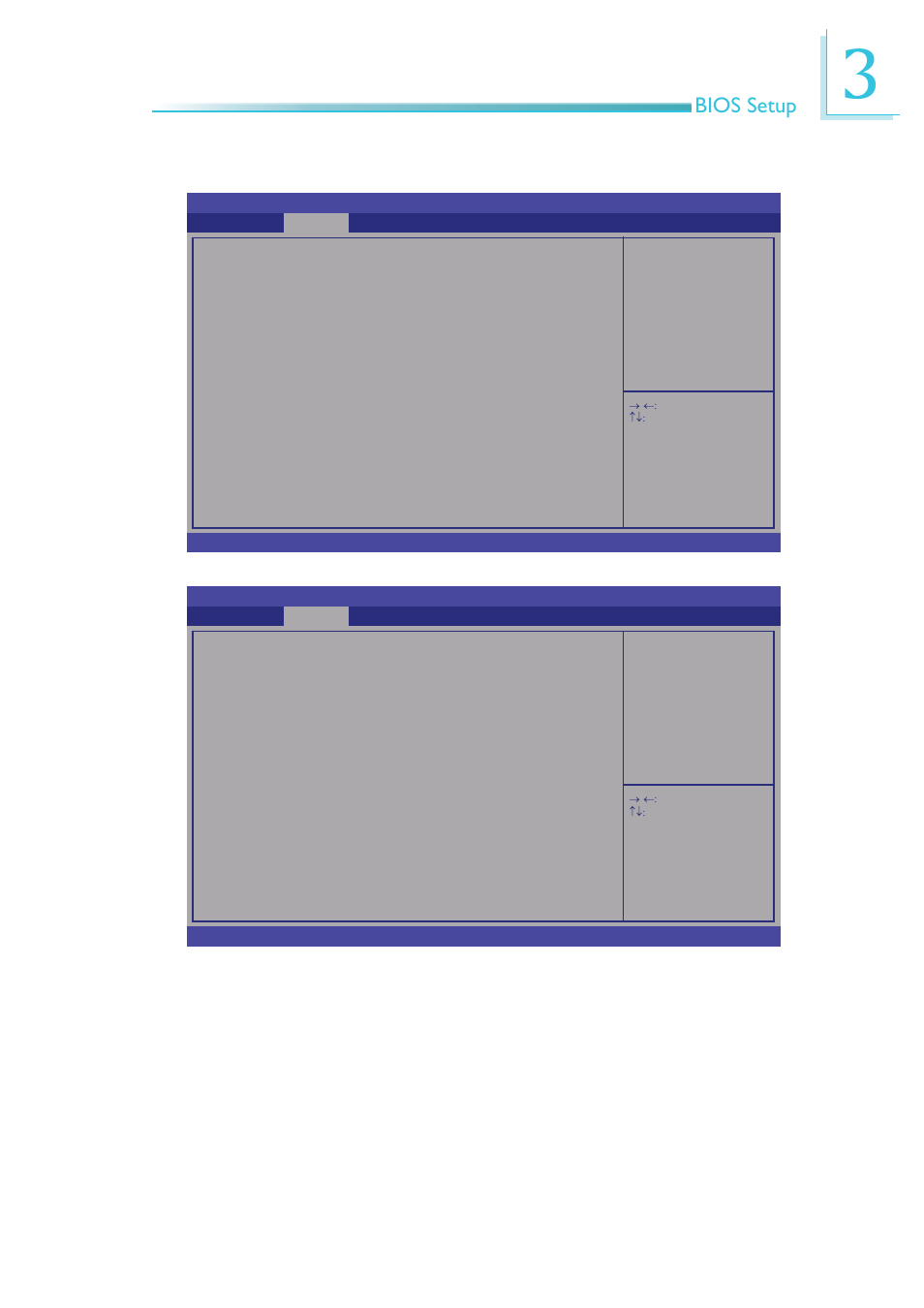 Bios setup | DFI QB701-B User Manual | Page 33 / 73