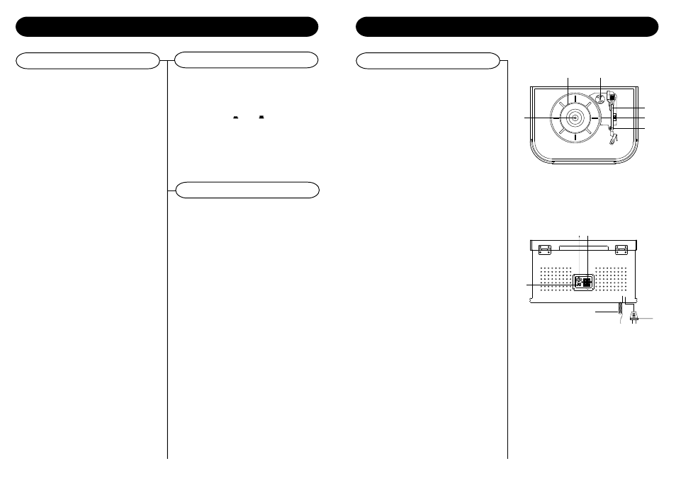 Control locators, Cassette & radio operation, Radio operation | Unit controls, Cassette operation, Antenna | Crosley Radio Crosley Governor Console CR88- CD User Manual | Page 7 / 8