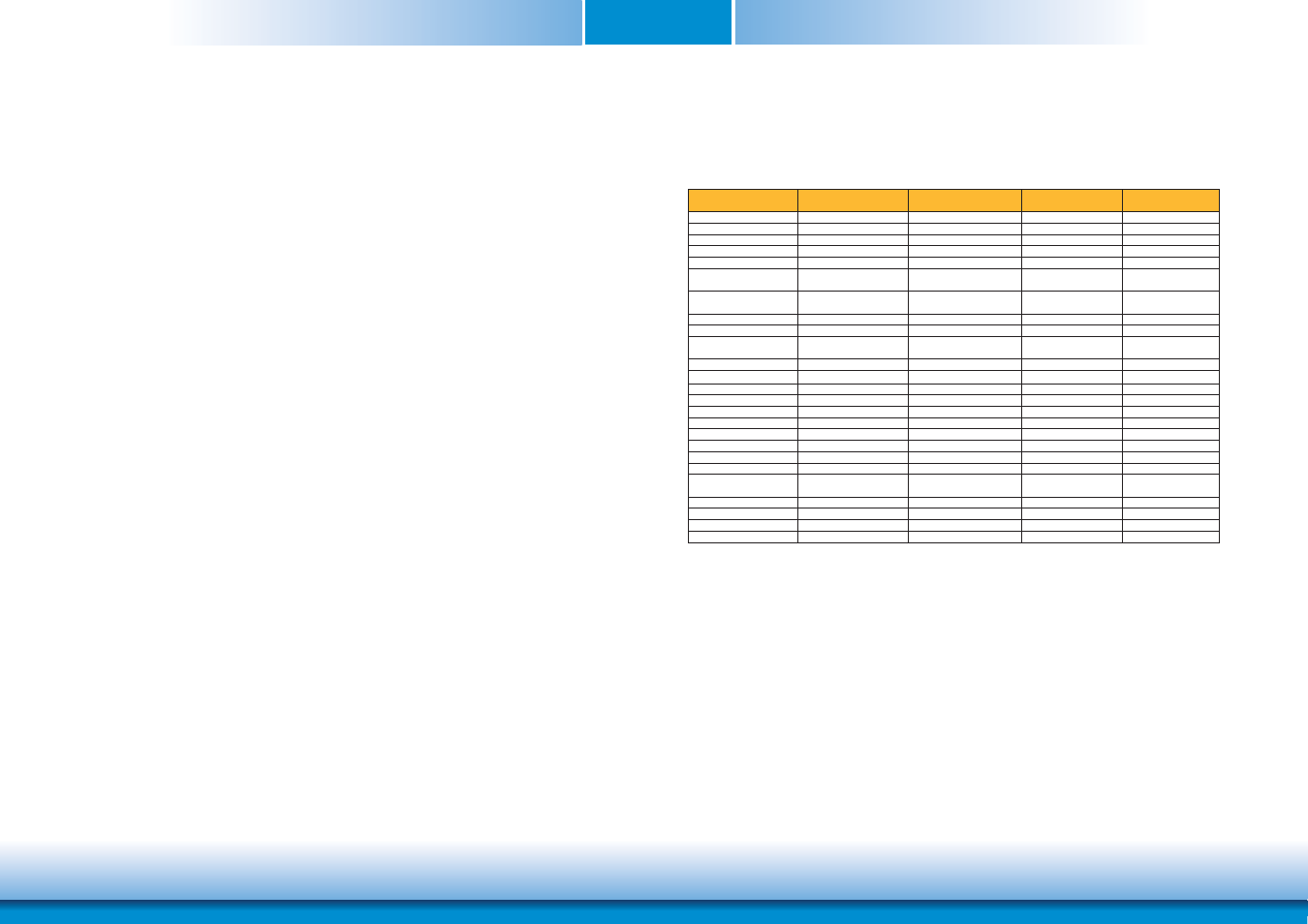 Features, Chapter 1 specification comparison table, Features • ddr2 | Graphics, Serial ata, Gigabit lan, Watchdog timer | DFI QB702-B User Manual | Page 7 / 47