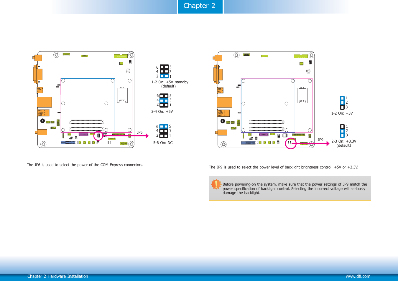 Chapter 2 | DFI COM101-BAT User Manual | Page 12 / 32