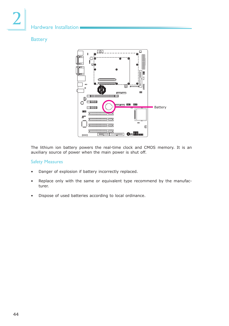 DFI COM630-B User Manual | Page 44 / 50