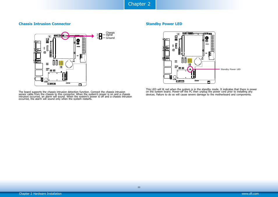 Chapter 2 | DFI Q7-100 User Manual | Page 22 / 31