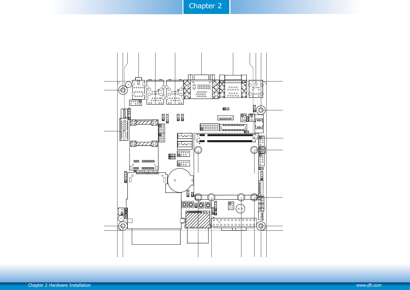 Mechanical diagram, Chapter 2 mechanical diagram | DFI Q7-100 User Manual | Page 8 / 31