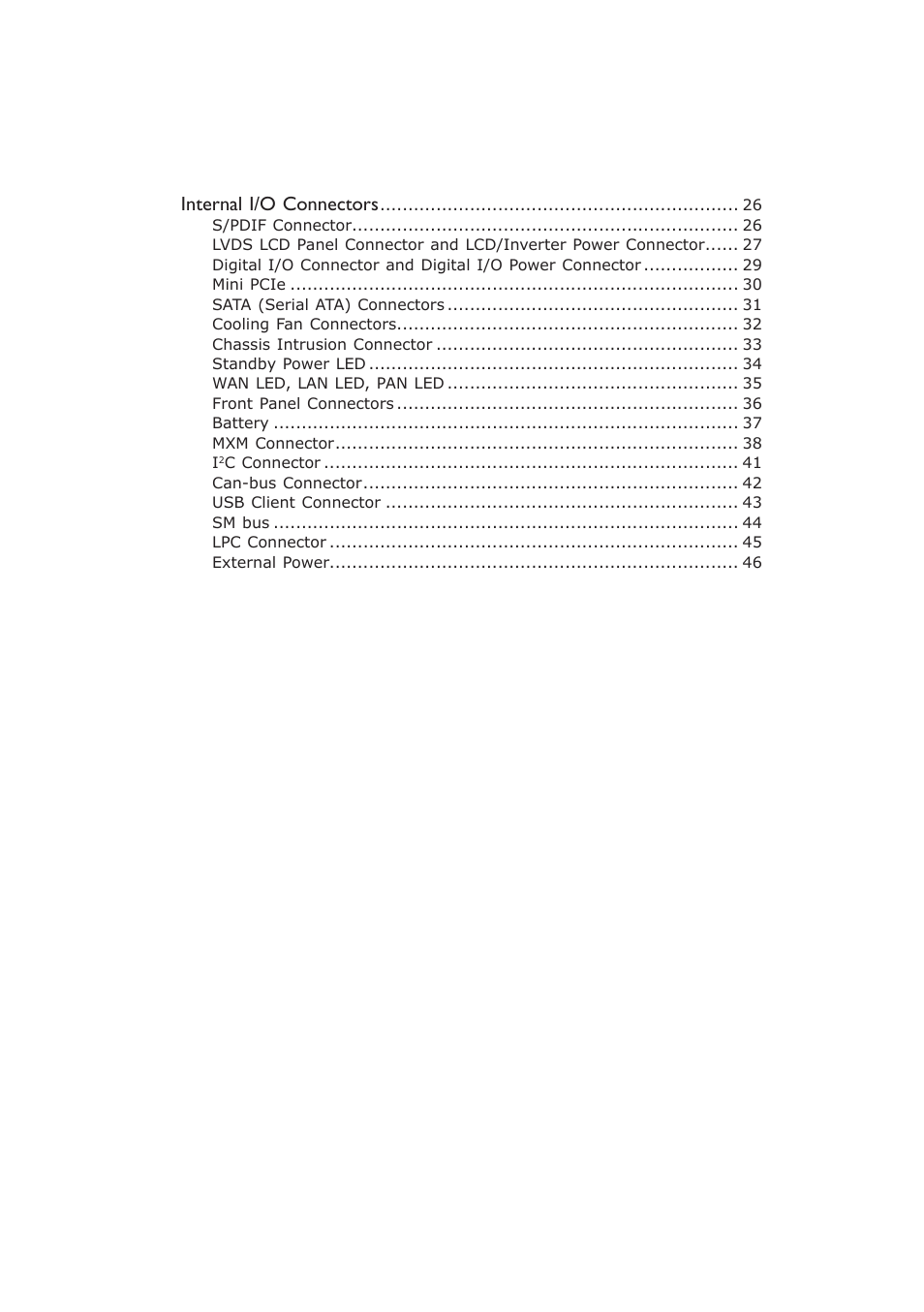 Internal i/o connectors | DFI Q7-951 User Manual | Page 5 / 46