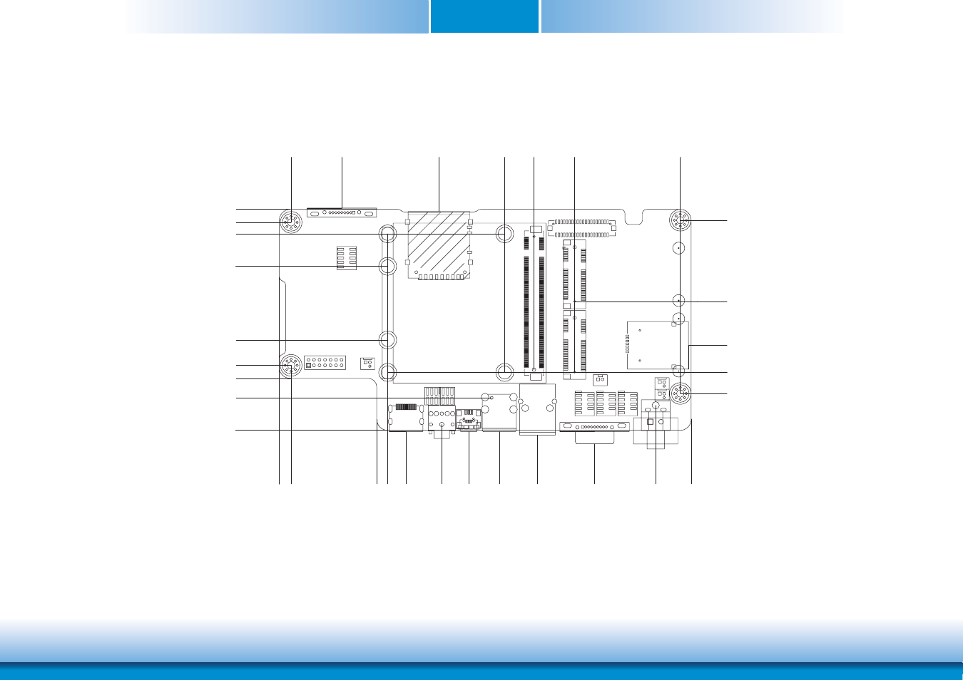 Mechanical diagram, Chapter 2 mechanical diagram | DFI Q7A-551 User Manual | Page 8 / 23
