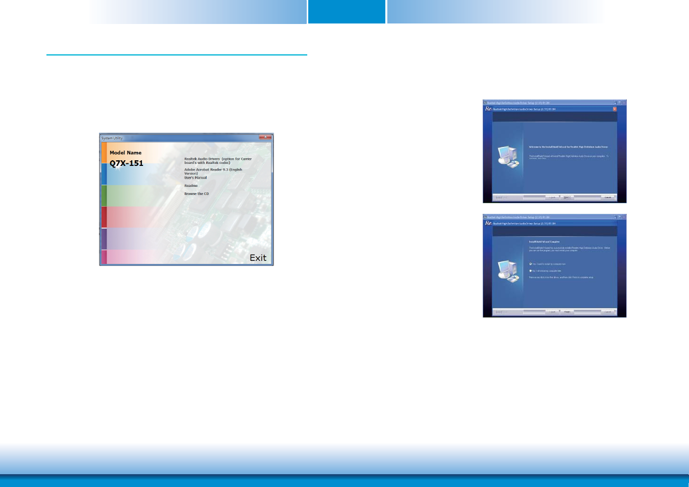 Chapter 3 - supported software, Chapter 3 chapter 3 - supported software | DFI Q7X-151 User Manual | Page 29 / 30