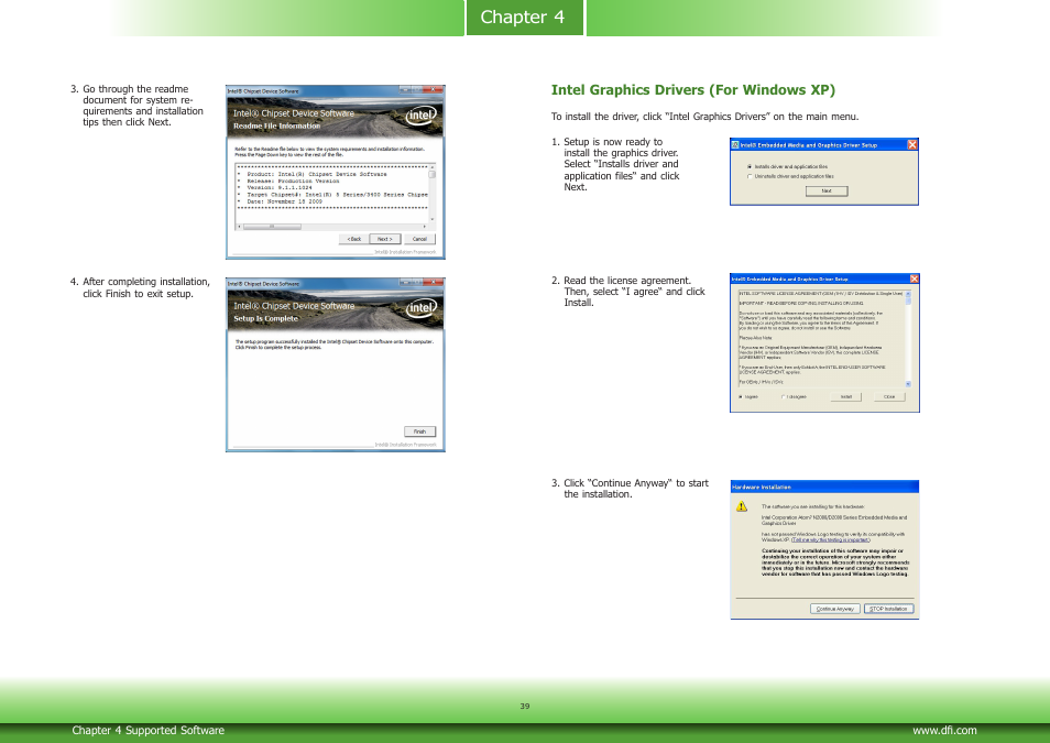 Chapter 4 | DFI CD952 series User Manual | Page 39 / 69