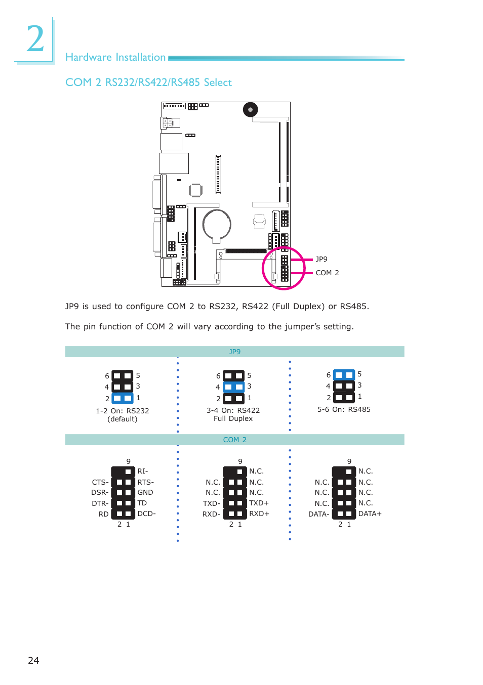 DFI NP951-B16C User Manual | Page 24 / 129
