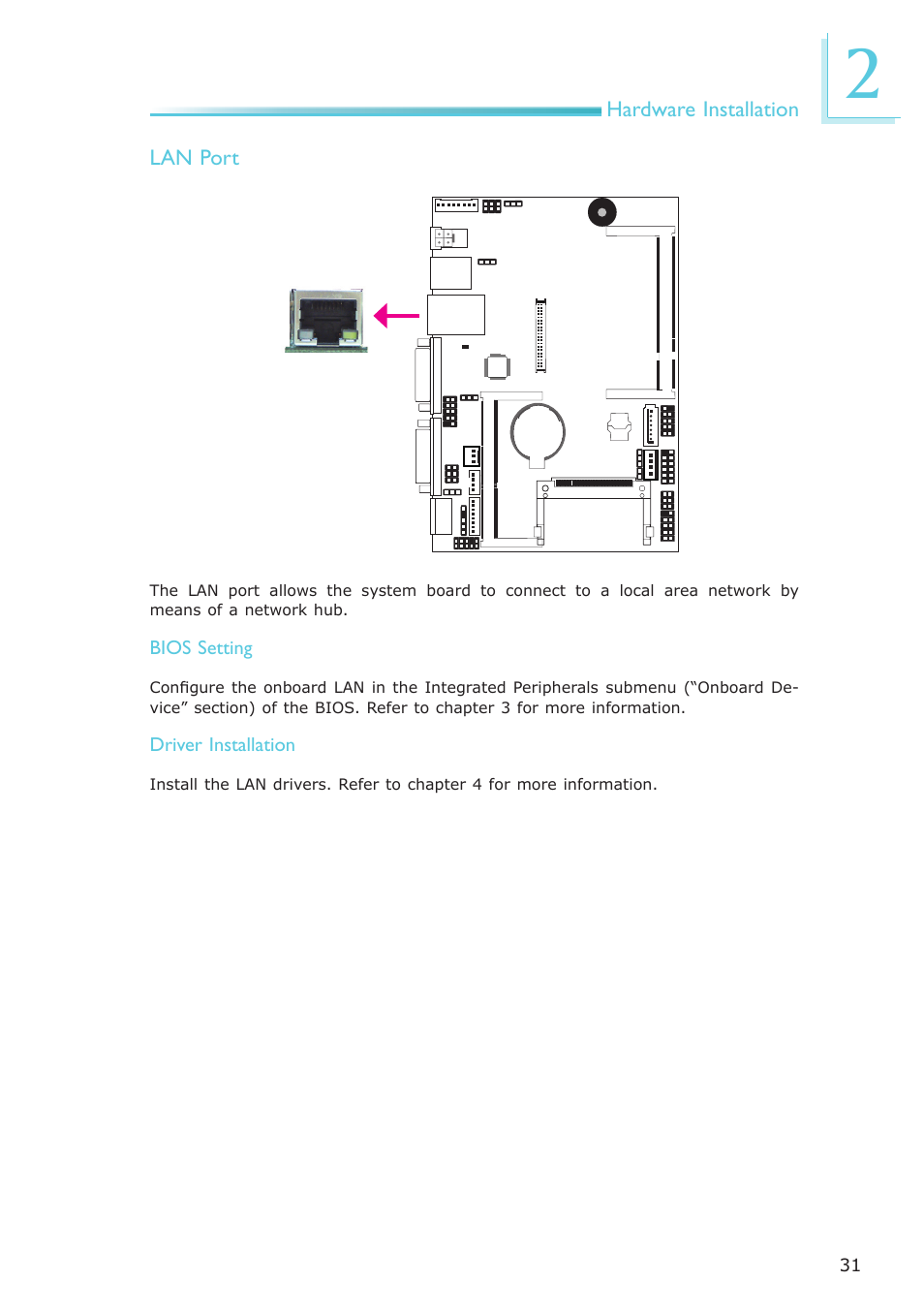 DFI NP951-B16C User Manual | Page 31 / 129