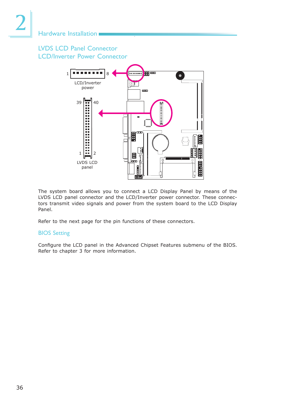 DFI NP951-B16C User Manual | Page 36 / 129