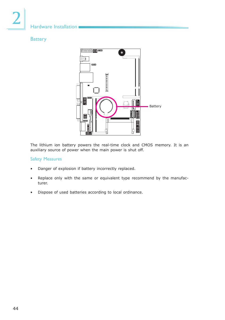 DFI NP951-B16C User Manual | Page 44 / 129